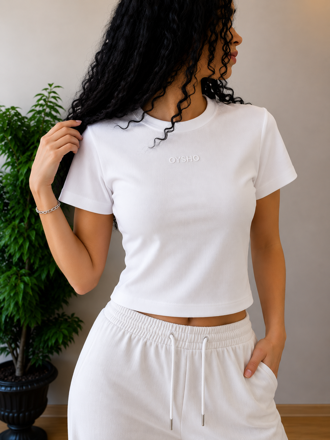Günlük Basic Crop Tişört