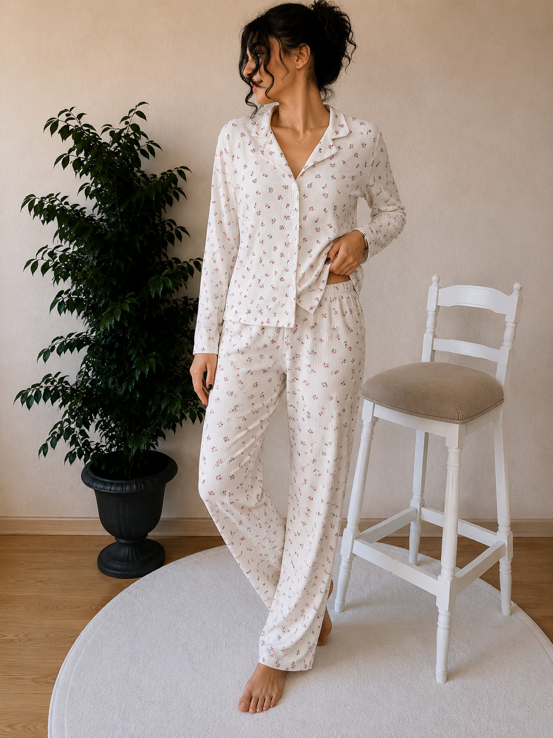 Konfor Serisi Uzun Kollu Pijama Takımı