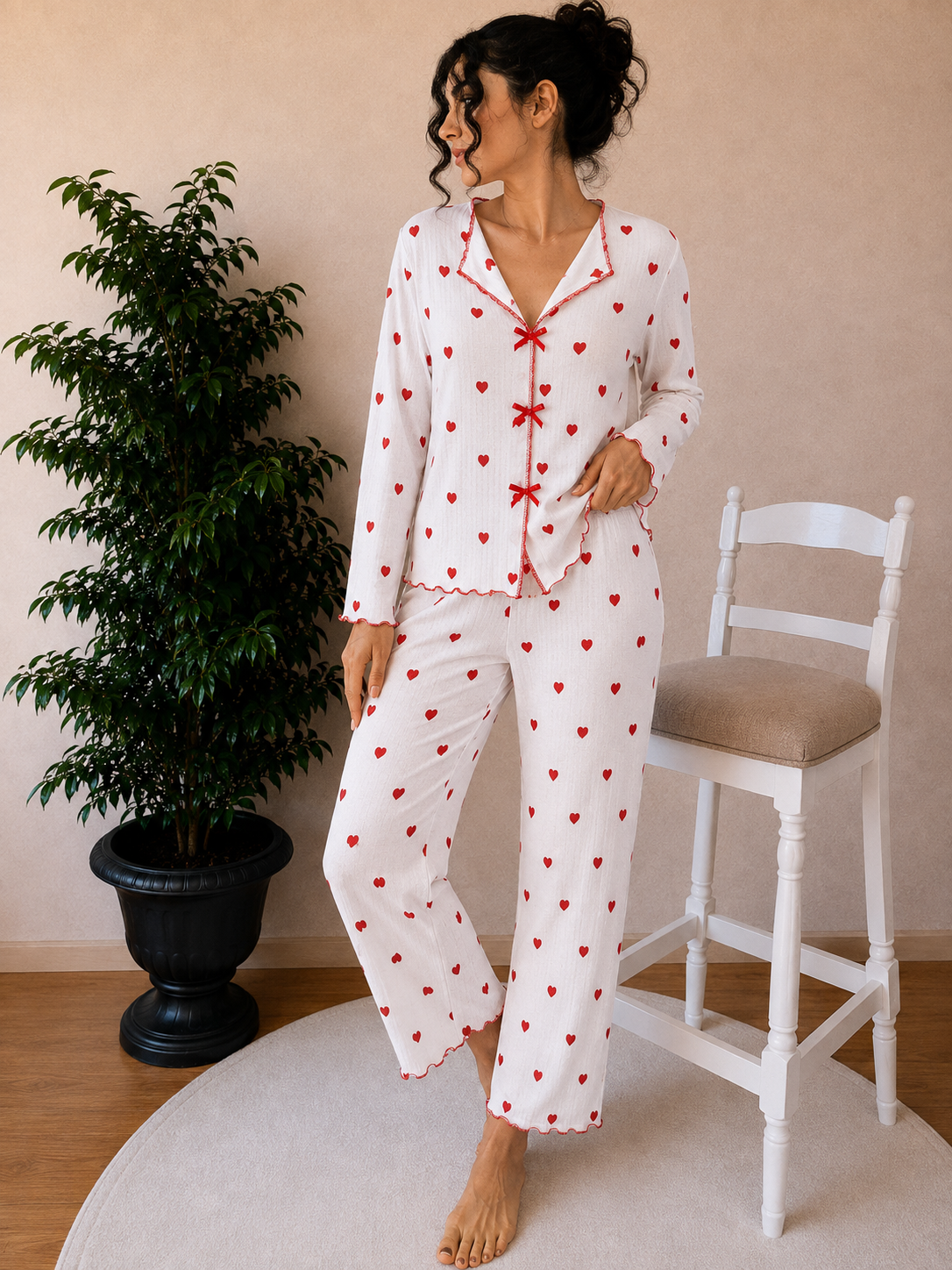Konfor Serisi Uzun Kollu Pijama Takımı