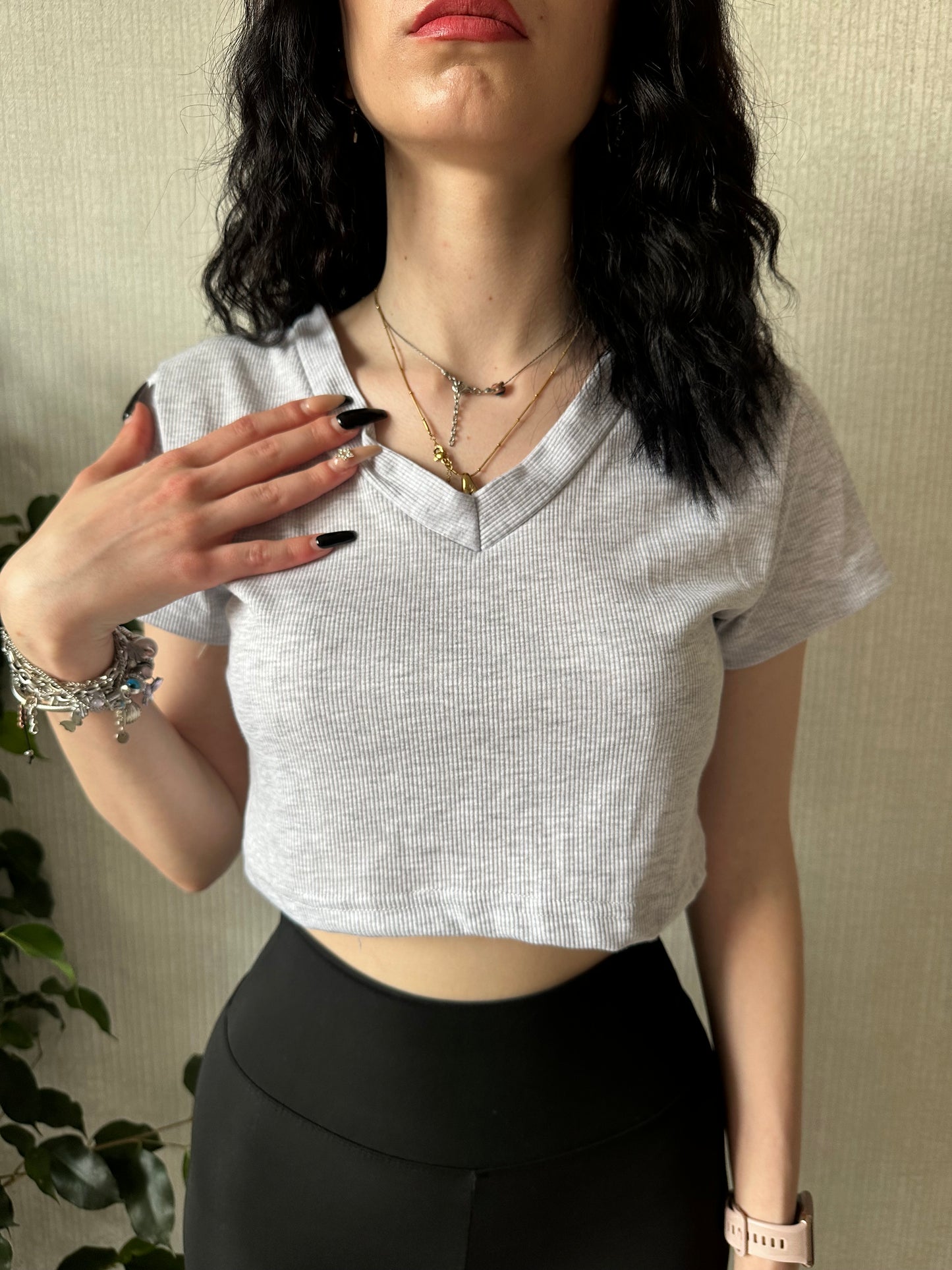 Basic Crop Bluz